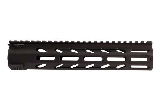 PRO Arwen 10" M-LOK free floating handguard from Leapers UTG features a black hard coat finish for durability